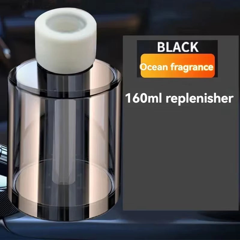 XMSJ AI Rechargeable Smart Car Air Freshener - 4 Adjustable Levels Aroma Diffuser Gift