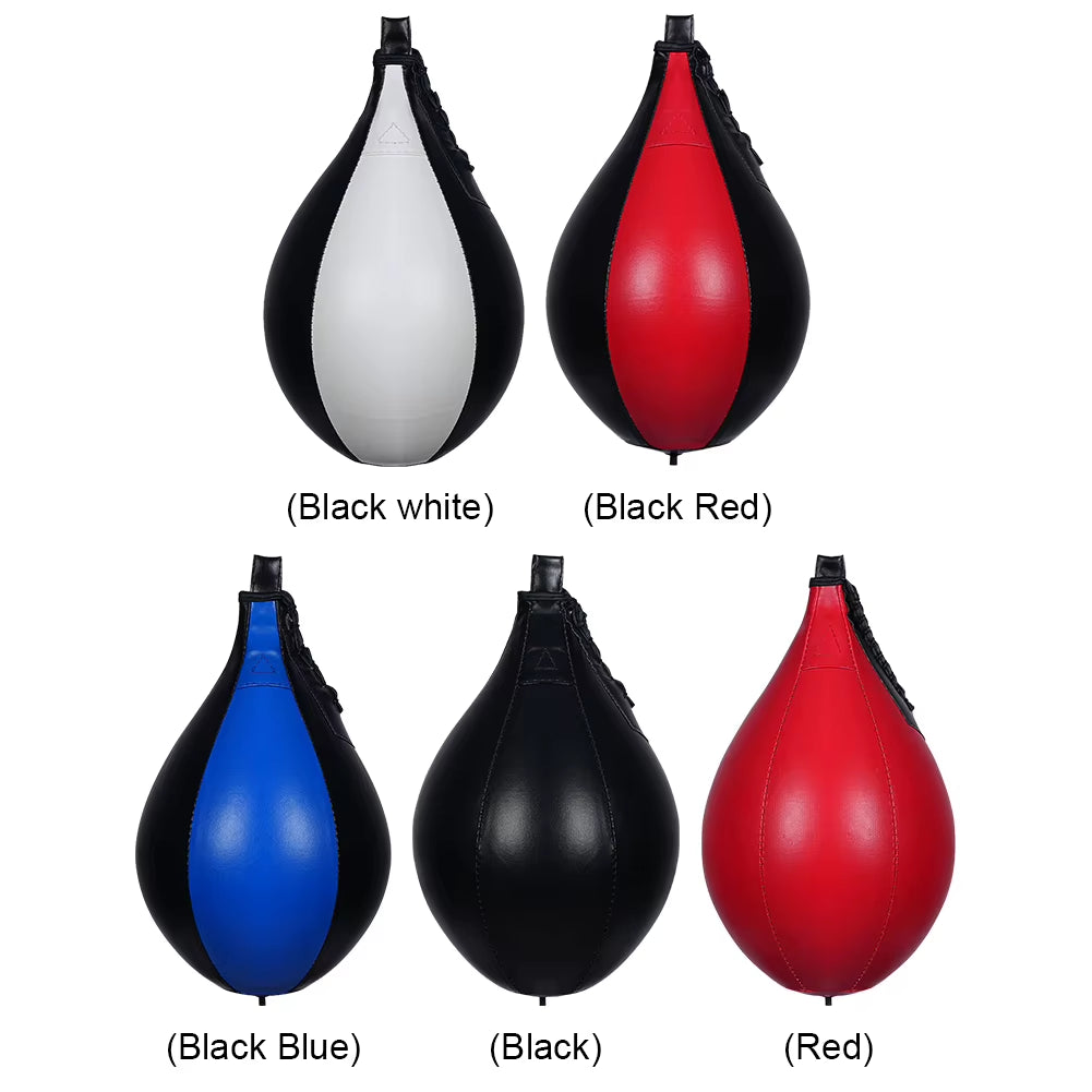 Ultimate Reflex Speed Ball - PU Leather Punching Bag for Stress Relief & Boxing Training